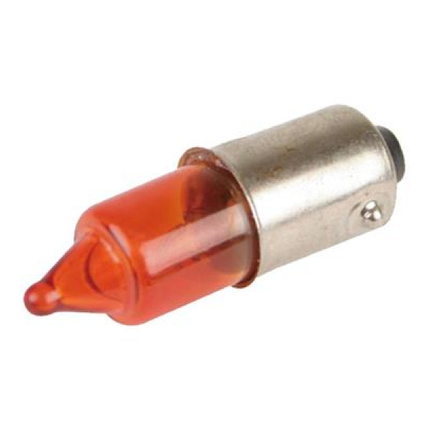 PRE 12V / 23,0W BA9S ORANGE til brug med klart glas etc. (til bla. emgo miniblink)