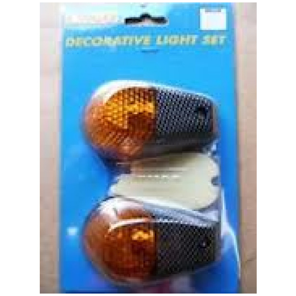 CARBON look Blink for kbe 2 stk 61-81913 universal