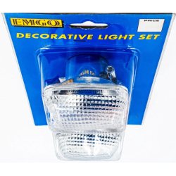 Klar blinklys glas m/p�re 59-21442 2 STK KLAR GLAS - ORANGE P�RE (35610-33E00 35610-03F10)