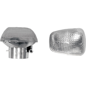 Klar blinklys glas m/pre 59-21442 2 STK KLAR GLAS - ORANGE PRE (35610-33E00 35610-03F10)