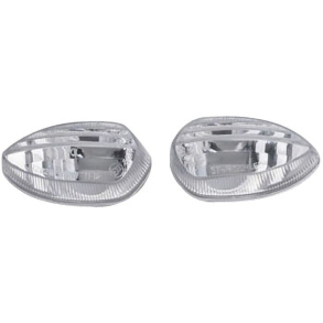 Klare blinklysglas m. pre st a 2 stk. R6 R1 mfl.YamahaWR250 YZF-R6 YZF-R1VMX17 V-MAX