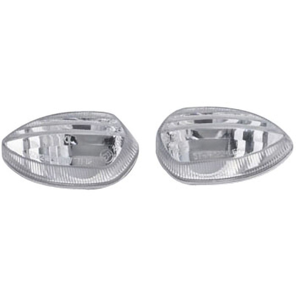 Klare blinklysglas m. pre st a 2 stk. R6 R1 mfl.YamahaWR250 YZF-R6 YZF-R1VMX17 V-MAX