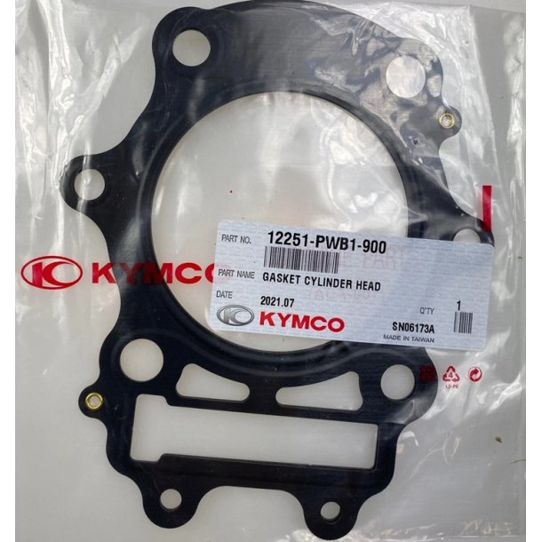 KYMCO 12251-PWB1-900 GASKET CYLINDER HEAD 00112023 12251PWB1900 MAXXER MXU 375 400 ARCTIC CAT 0830-050 350 366 400 SUZUKI 12251PWB1900 LT-A400 EIGER� LT-F400F KINGQUAD  