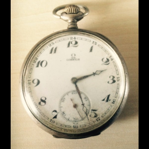 BRUGT Omega lommeur (defekt)