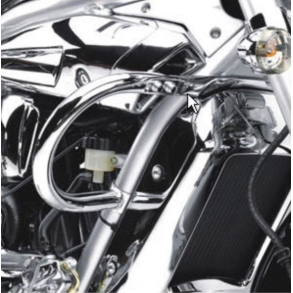 Engine guard YZ2037 94700HP9500/ Hyosung GV650 motorbjle HYOSUNG AQUILA  CRASH BARS GV650