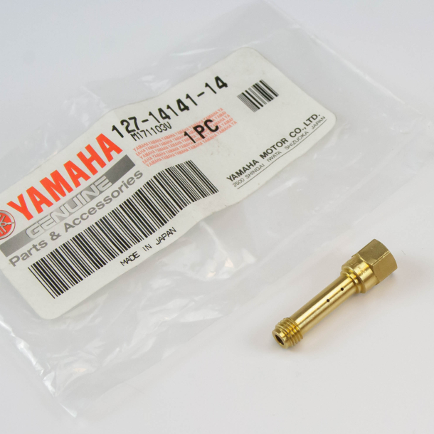 Yamaha 1271414114 127-14141-14 12714-14114-00 NOZZLE, MAIN(FSI) PW80 FS1 Strlerr MIKUNI 16mm