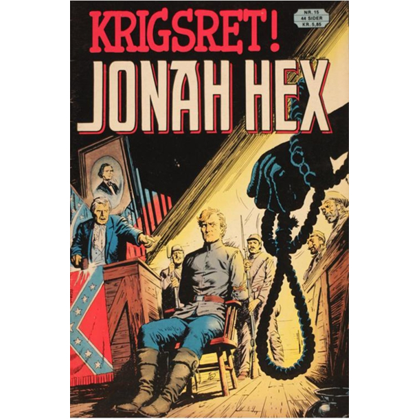 BRUGT RIMELIG STAND - Jonah Hex 1980 Nr. 15 Krigsret