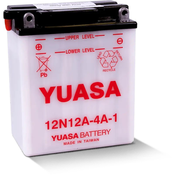 YUASA Batteri 12N12A-4A-1 HIGH POWER