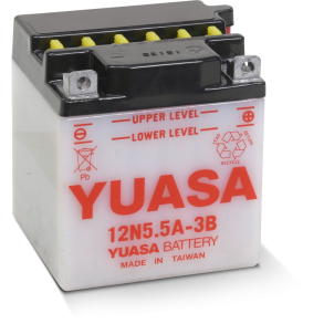 YUASA Batteri 12N5.5A-3B BATTERI 12N5,5A-3B YUASA 12N5.5A-3B