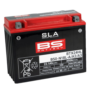 BS BTX24HL/B50-N18L-A/A2/A3 BATTERI SLA B50-N18L-A / BTX24HL HIGH POWER RTU = READY FOR USE