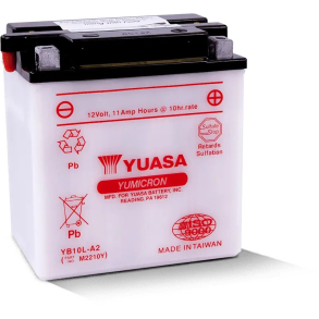 YUASA Batteri YB10L-A2 UDEN SYRE 