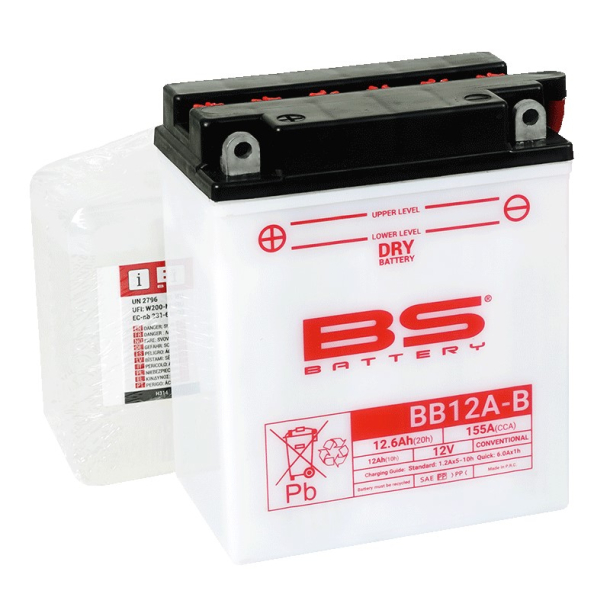 BS BB12A-B BATTERI CP BB12A-B/YB12A-B YB12A-B (CP-CombiPack)