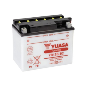 YUASA Batteri YB12B-B2 BATTERI YB12B-B2 YUASA