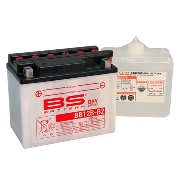 BS BB12B-B2 BATTERI CP BB12B-B2/YB12B-B2 YB12B-B2 (CP-CombiPack)