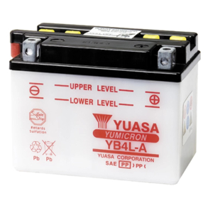 YUASA Batteri YB4L-A BATTERI YB4L-A YUASA