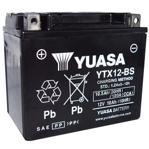 YUASA Batteri  YTX12-BS BATTERI YTX12-BS YUASA