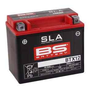 BS BTX12-BS BATTERI SLA BTX12-BS/YTX12-BS BTX12 SLA RTU=READY TO USE