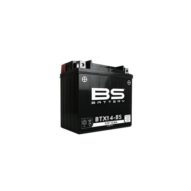 BS Batteri BTX14-BS YTX14-BS