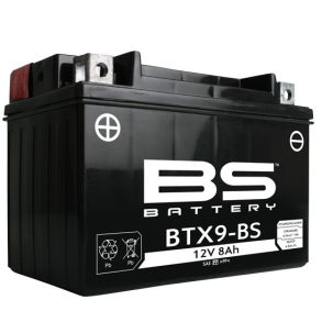 BS BATTERI BTX9-BS/YTX9-BS 12 volt 8Ah