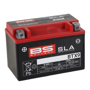 BS BATTERI BTX9-BS/YTX9-BS SLA RTU READY TO USE 12 volt 8Ah