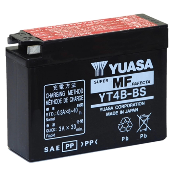 YUASA Batteri YT4B-BS BATTERI YT4B-BS YUASA