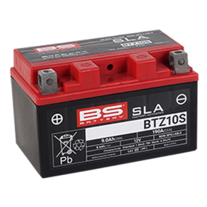 BS BATTERI SLA BTZ10S-BS/YTZ10S-BS BTZ10S SLA RTU=READY TO USE