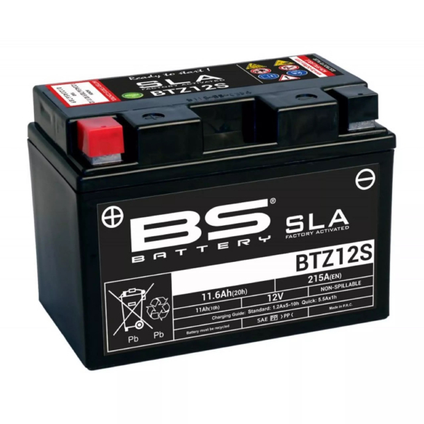 BS BATTERIBTZ12S-BS/YTZ12S-BS