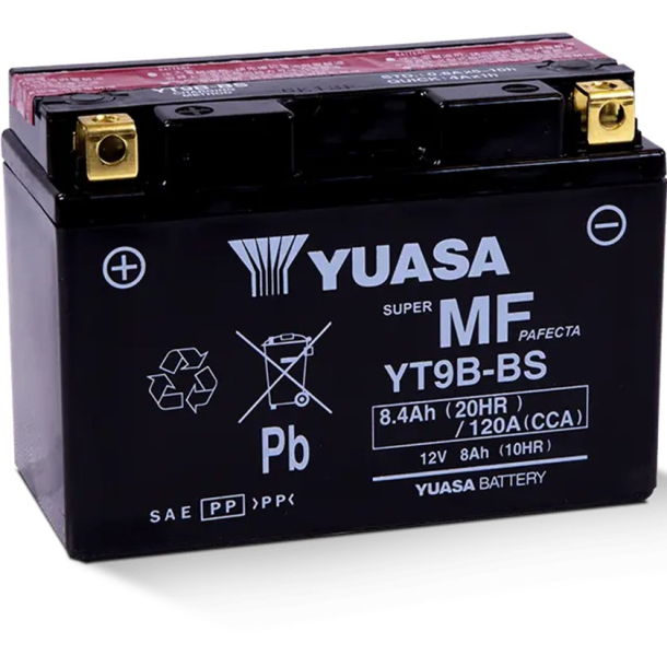 YUASA Batteri YT9B-BS (YT9B-4) 