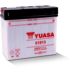 YUASA Batteri 51913 (12N19AH) BMW 51913 DIN BATTERY -/LH +/RH UD/LH