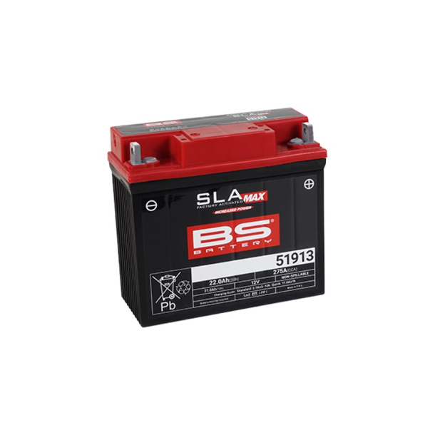 BS 51913 SLA BATTERI SLA-MAX 51913 275cca BMW 12N21AH SLA RTU=READY TO USE
