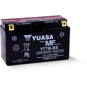 YUASA Batteri YT7B-BS YT7B-BS(WET) YT-7B-4