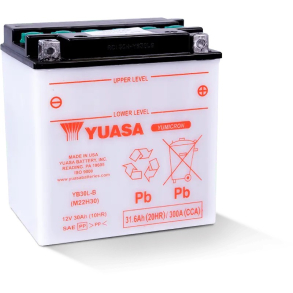 YUASA Batteri YB30L-B BATTERI YB30L-B YUASA