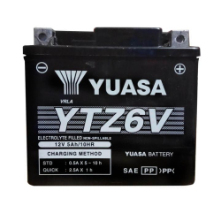 YUASA Batteri YTZ6S(V) GEL HIGH POWER