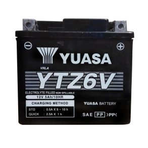 YUASA Batteri YTZ6S(V) GEL HIGH POWER