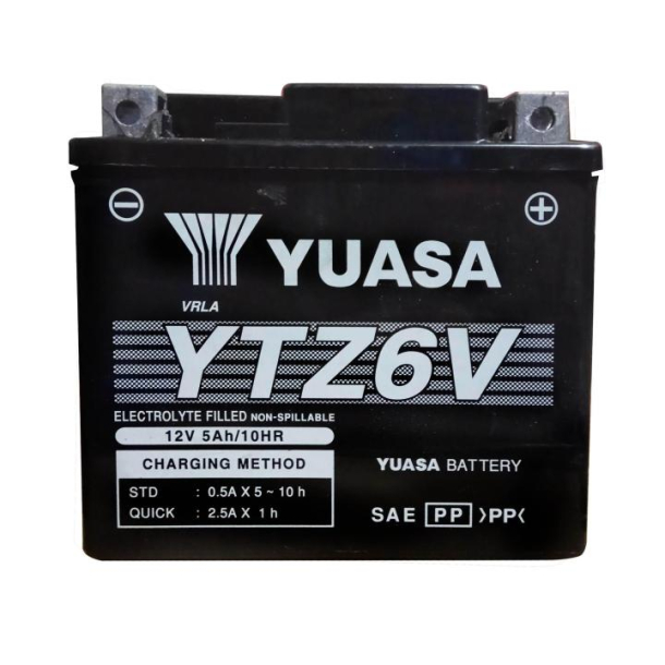 YUASA Batteri YTZ6S(V) GEL HIGH POWER