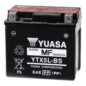 YUASA Batteri YTX5L-BS BATTERI YTX5L-BS YUASA YTX5L-BS (CP-CombiPack)
