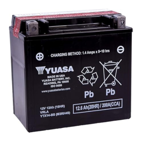 YUASA Batteri YTX14AH-BS