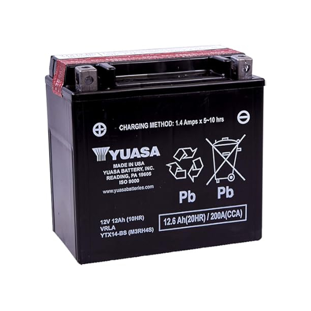 YUASA Batteri YTX14AH-BS