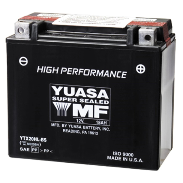YUASA Batteri YTX20HL-BS YTX20HL-BS (CP-CombiPack) 310CCA BATTERI YTX20HL-BS-PW YUASA