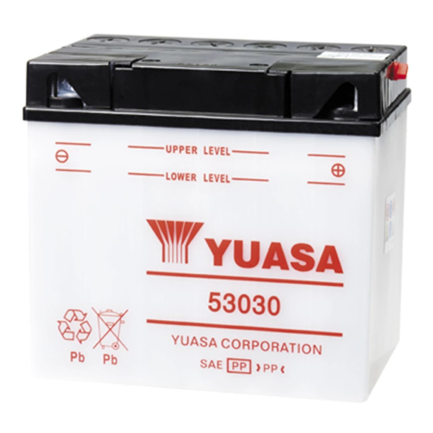 YUASA Batteri 53030 Y60-N32AL-B 32AH BATTERI 53030 YUASA