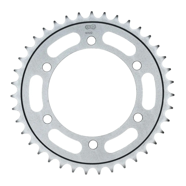 AFAM 16502-39 Bagkdehjul Bagtandhjul REAR SPROCKET STEEL 530,39T KAWASAKI 42041-1198 GPZ600 GPX600 