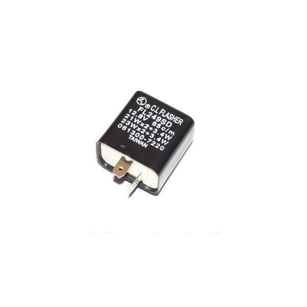 Blinkrelæ 12v/23w 27002-1053 KAWA 38610-31310 SUZUKI KAWASAKI SUZUKI 2-POL
