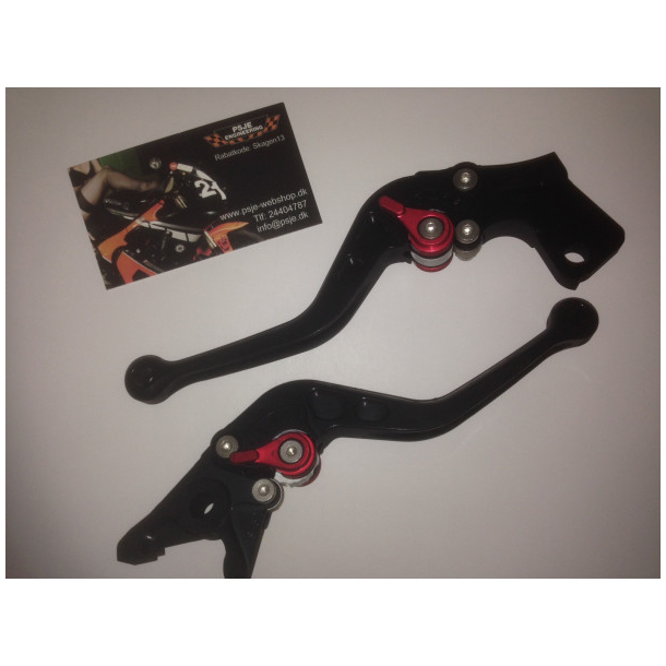 CNC Justerbar bremsegreb 1 stk. greb&nbsp;Kawasaki&nbsp;Suzuki&nbsp;Triumph