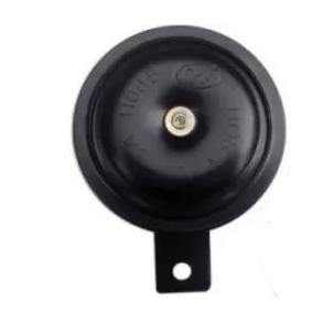 Horn 12V SORT 90MM BLACK 90MM 12VOLT