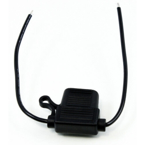 Universal Sikringsholder EMGO 48-93321 med 30A pladesikring. WATERPROOF  FUSE CONNECTOR