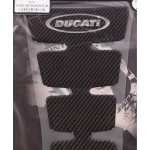 Tank Pad 3D m. Ducati logo