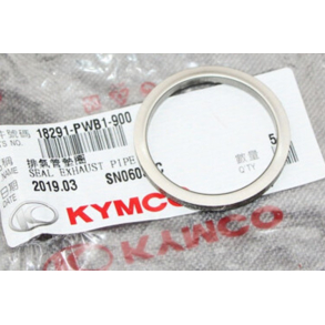 KYMCO 18291-PWB1-900 GASKET EXH PIPE�DINK Street 300i Downtown 350 AK 550 CV3 550 Xciting 400i  Maxxer 400 MXU 400 People GT 300i�Downtown 350i DTX 125 350� ARCTIC CAT 0412-007 3323-003 3412-002 350 366 400 425 450 500