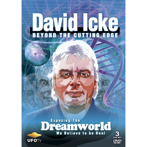 BRUGT som ny - David Icke - Beyond The Cutting Edge UFOTV - 3 x DISC - DVD  - Rare Hard to Find 