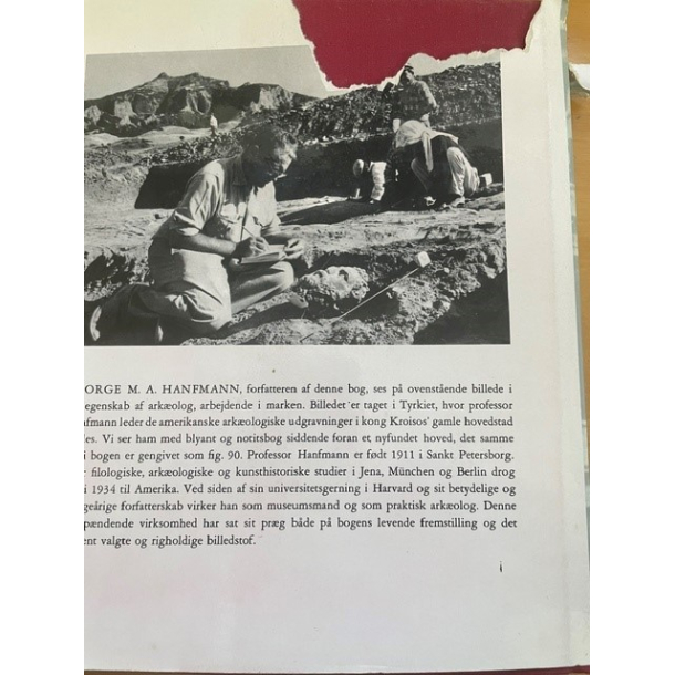 BRUGT RIMELIG STAND Romersk Kunst af George M. A. Hanfmann Hardcover med smudsomslag Samlerens Forlag 1964 OBS skader smudsomslag