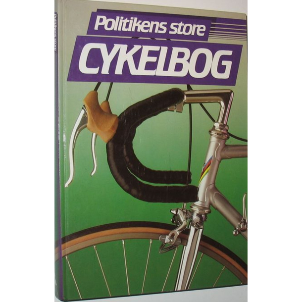 BRUGT RIMELIG STAND SOM NY Polikikens store cykelbog hardcover 1. udg. 1. opl., 1985